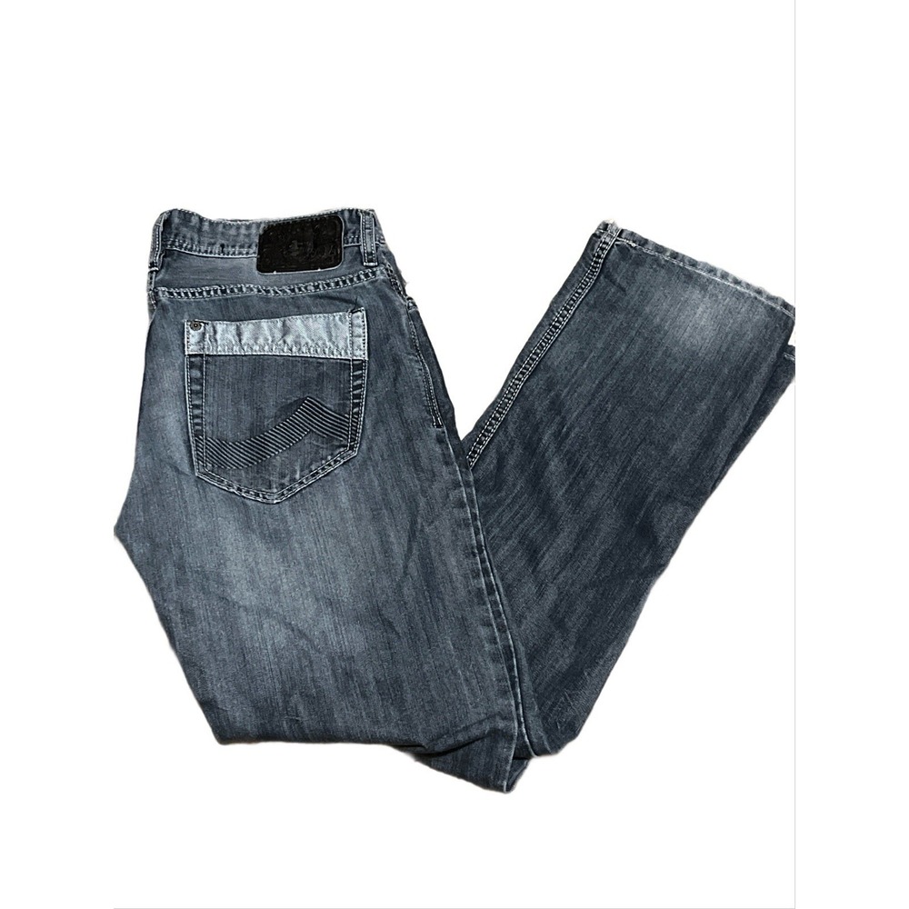 Buffalo Jeans By David Button Men's 32x32 (actual Inseam 31) Distressed / Rock